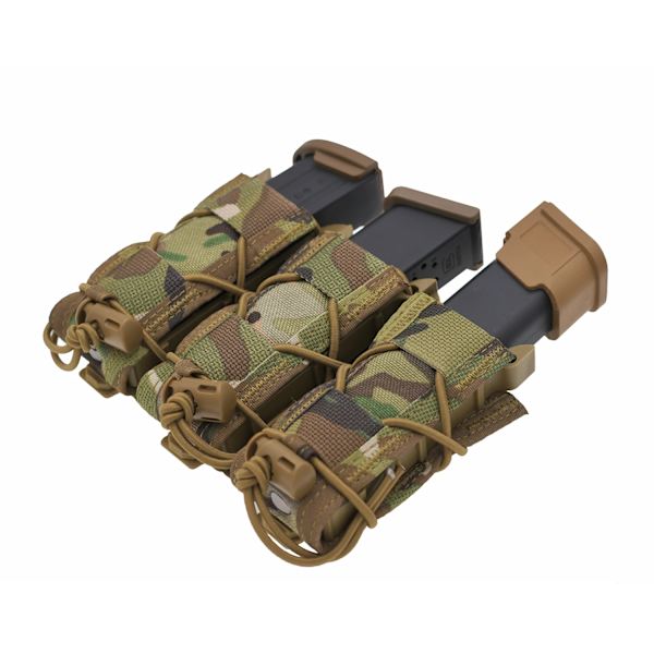 TACGEAR Single Double Triple Mag Pouch hölsterhållare för Pisto Handpistol Glock Sig sauer S&W H&K CZ FN Walther IWI Taurus Mag CP Double