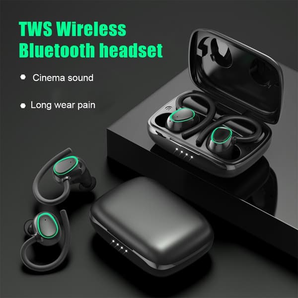 20 timmars speltid Simning Vattentät Bluetooth-c Type 2/Pink