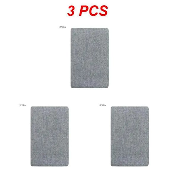 1~5PCS tum tjock strykullsdyna Bärbar högtemperaturbeständig strykbräda Effektiv ullpressmatta för resor Style C 3pcs