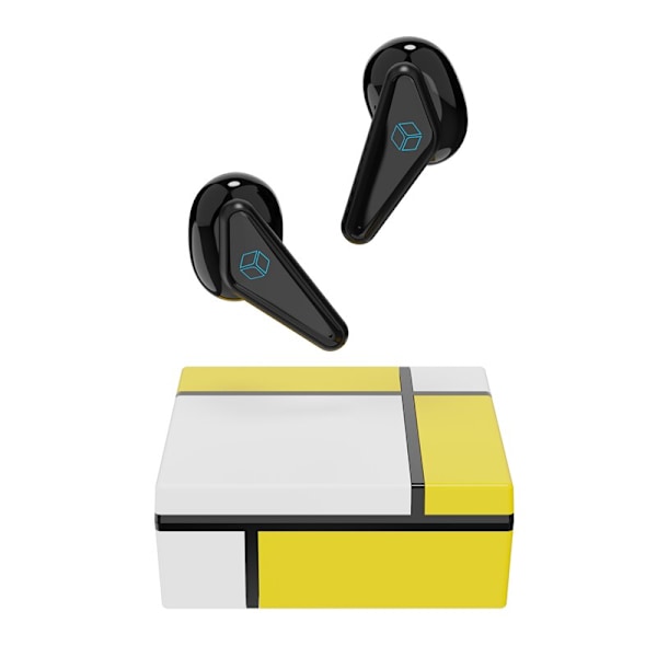 2022 Nyaste K66 TWS Wireless Bluetooth 5.2 hörlurar Yellow