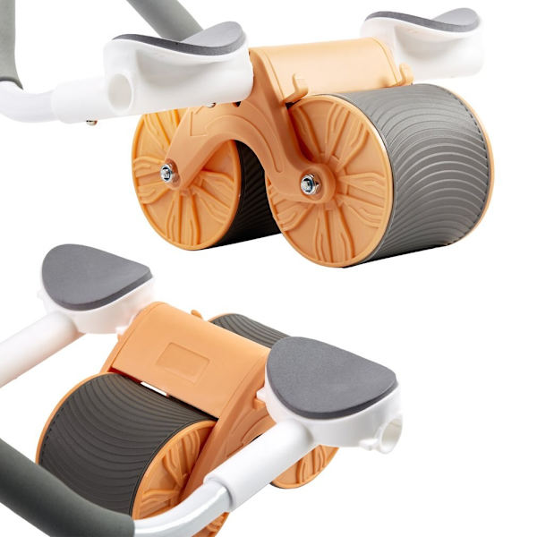 Automatisk Rebound Belly Wheel Abdominal Wheels Wit with timer