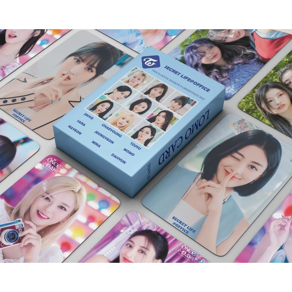 55 st två gånger Lomo kort fotokort två gånger japanska säsongens hälsningar 2023 nya Lomo album kort två gånger mini fotokort två gånger affisch kort Present till fans