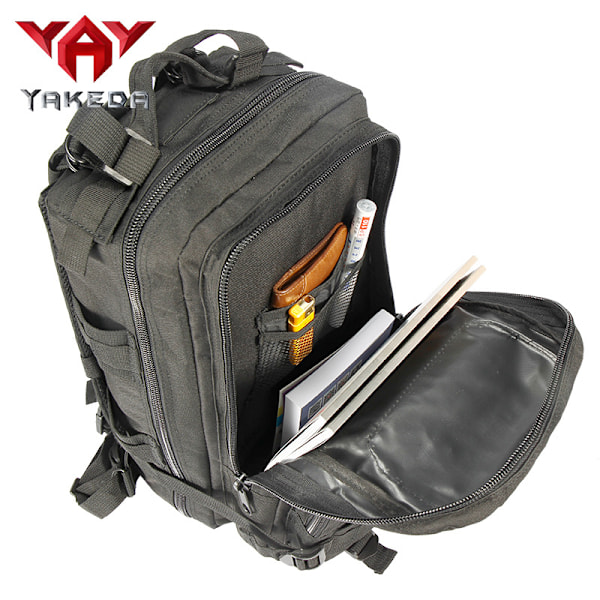 3P Attack-ryggsäck Multifunktionell utomhusryggsäck Bärväska för en soldat Field File Bag Datorväska Vandringsryggsäck ACU Camouflage 40L