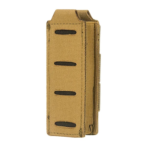 Pistol Molle Mag-påse Enkel 9 mm taktisk tidskriftshållare för 40 kalibrar Glock 1911 Jakthölster Skytte Airsoft green