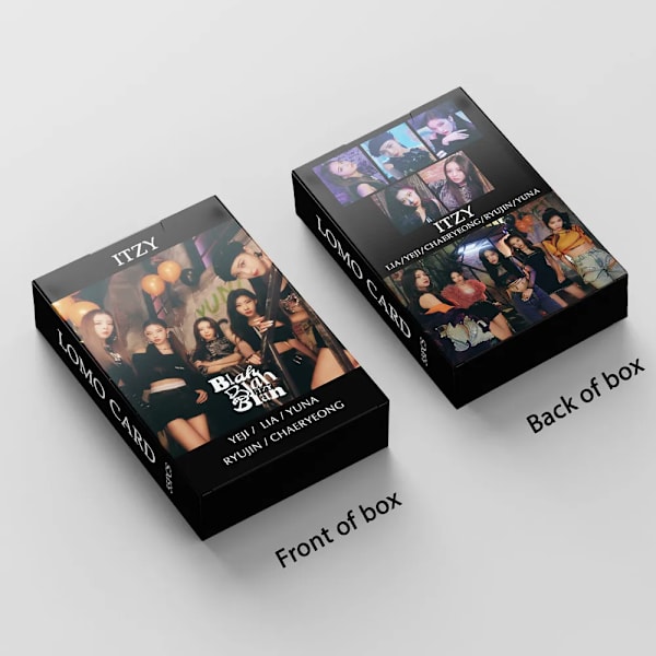 55st/ Set Kpop ITZY BORN TO BE fotokort CHESHIRE Blah Blah Blah lomo kort itzy album RINGO fotokort 06