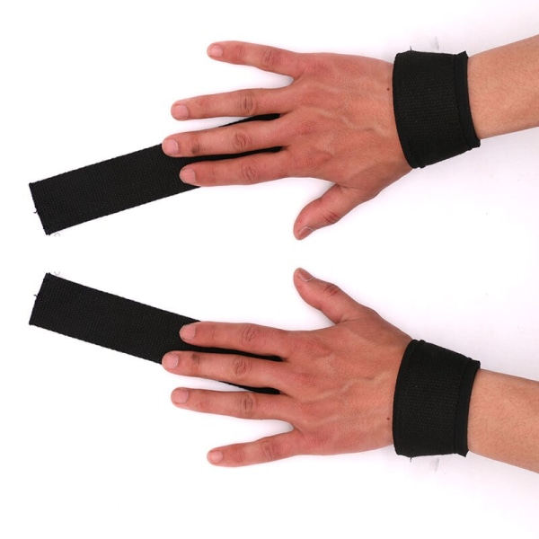 Ny 2st Fitness Wrist Wrap Bodybuilding Crossfit black color