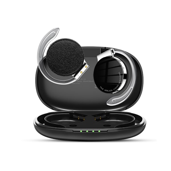 F2 TWS Bluetooth hörlurar med mikrofoner Sport Black