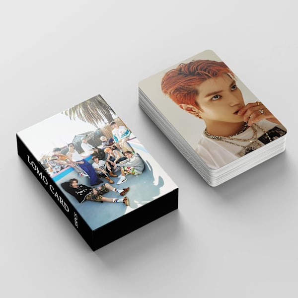 NCT 127 fotokort 55 st NCT 127 Ay-Yo nya albumkort Poster Mini fotokort NCT 127 fotoalbum för fans