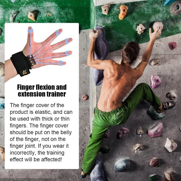 Fingerstärkarband Set Strengthener Exerciser Kit Fingersträckare påskynda rehabilitering 10/20/40/60lbs 60