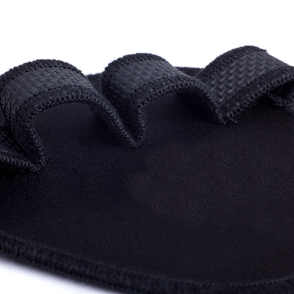 Lifting Palm Dumbbell Grips Pads Unisex Anti Skid Black Grips Pads free size
