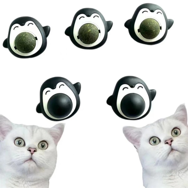 Husdjur Kattmynta Leksaker Ätbar Kattmynta Ball Säkerhet Frisk Katt Mint Katter Hem Jagar Leksaksprodukter Rena tänder Magen Kattmynta Dark Blue