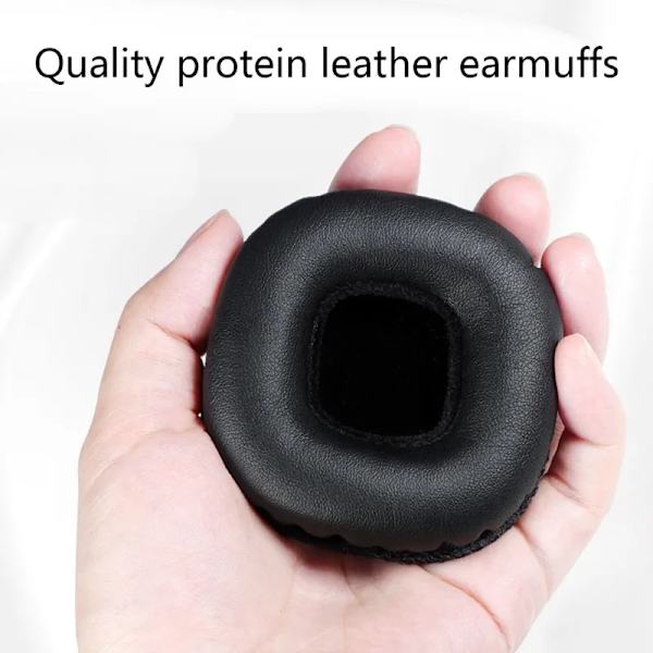 Öronkuddar för Mid Bluetooth hörlurar Byte av bärbara ljudheadset Gaming Öronkuddar Öronkuddar Öronskydd Cover Par Brown