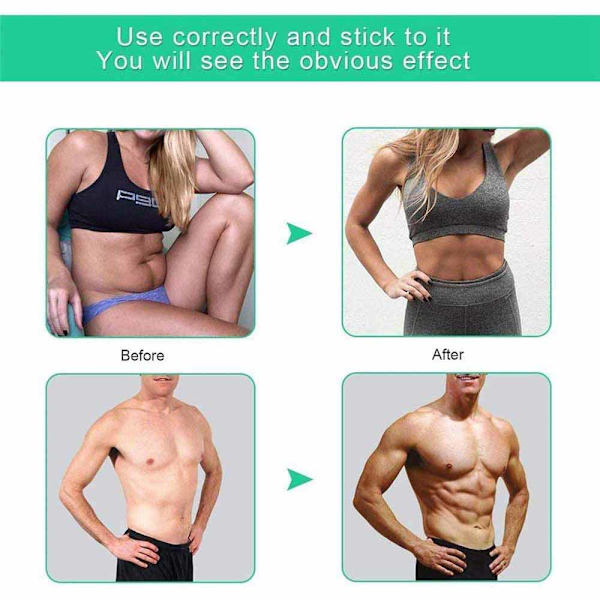 EMS-muskelstimulator Hemmagym Fitnessutrustning Träningsmaskin Träning av skinkor Magtränare Elektroniska toningsbälten Abdomen