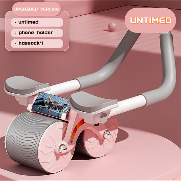 Armbågsstöd Bukhjul Automatiskt Fjädrande no count pink