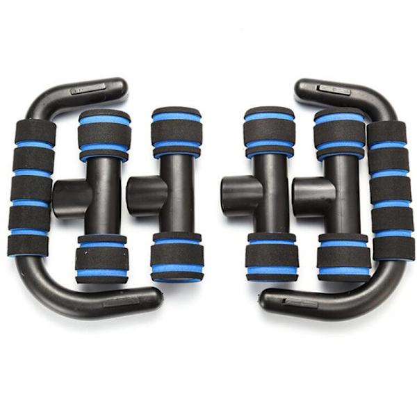 Halkfri Träning Gym Arm Hem Stativ Handtag Stänger Muscle Pushup Bröstställ Power Fitness Utrustning Kroppsbyggande Push Training Up YD08-Red
