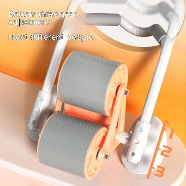 2 i 1 Belly Wheel Abdominal Wheels Automatisk Rebo no timer with pad