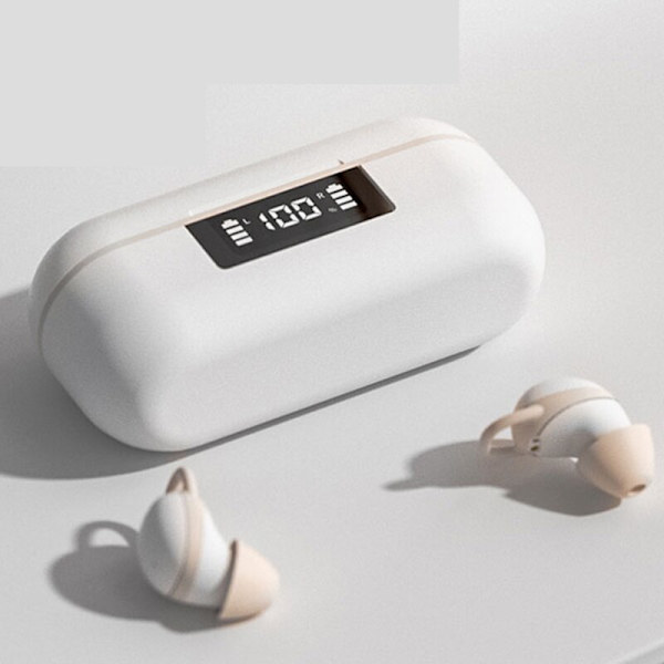 2022 Bluetooth hörlurar TWS trådlös hörlurar Touc White