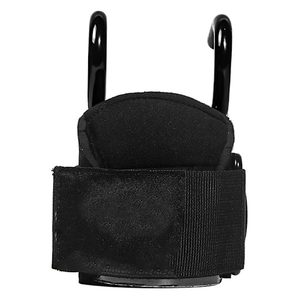 2 ST Multifunktions viktlyftskrokar med handledslindningar Hand-Bar handledsremmar Gym Fitness Krok Pull-Ups Power Lifting Handskar 2pcs
