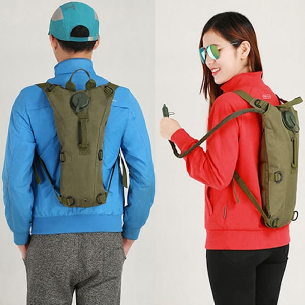 Tactical Outdoor Water Bag Ryggsäck 3L Vandring Camping Vatten Pack Bergsklättring Cykling Sport Bärbar Hydration Ryggsäck 1