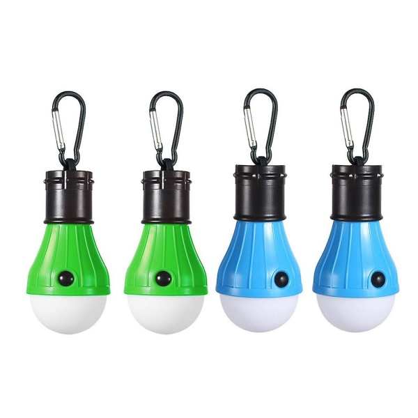 Led Camping Glödlampa Campingtält Lantern Glödlampa Campingutrustning mix color2