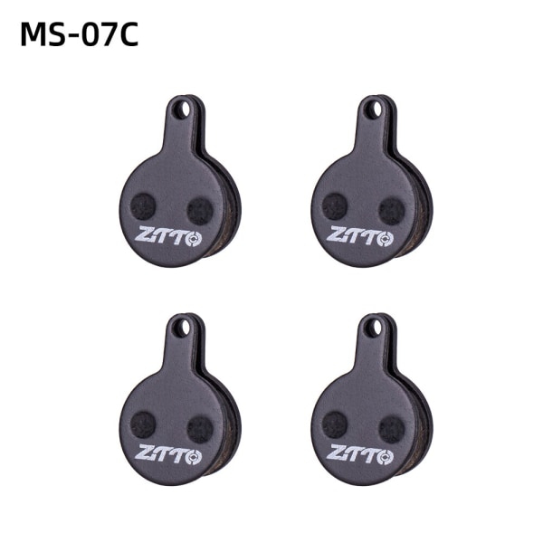 ZTTO MTB 4 par halvmetalliska skivbromsbelägg för cykel för M8020 M6100 MT200 Universal E9 DB ER MT6 MT4 Cykeltillbehör MS-07C