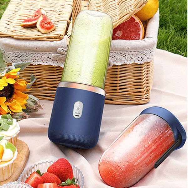 Bärbar elektrisk juicepress 400 ml Citron Orange Fruktpressare Multifunktionsmixer Frukt Smoothie Blender Sports Juice Cup Single cup