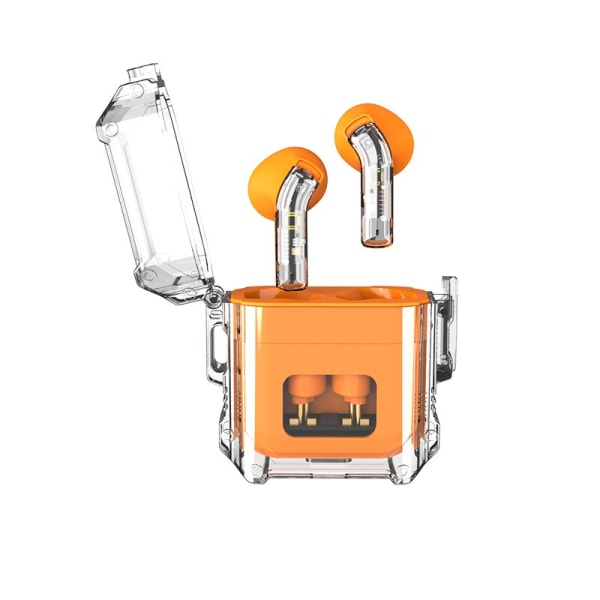 2023 X3 Transparenta hörlurar TWS True Wireless Bl Silver