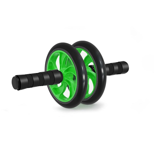 AB Roller Double Wheel Abdominal Wheel Roller No N Green