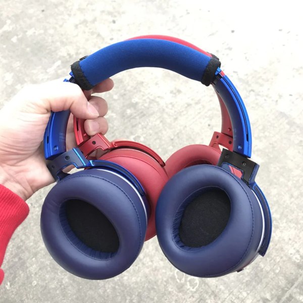 Ersättningshuvudstråle Mjuk Memory Foam Öronkuddar Kudde för Sony MDR-XB950 XB950 BT Headset Gamer Öronkuddar Pannband Hög kvalitet black