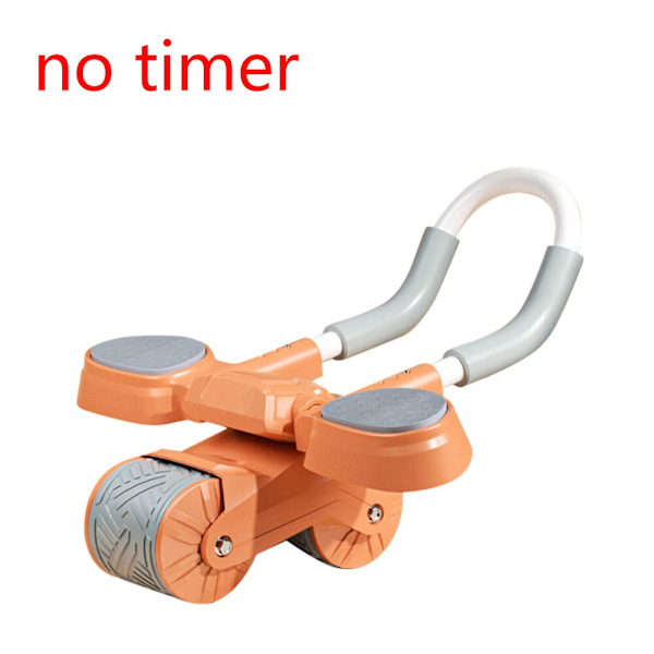 2 i 1 Abdomen Roller Abdominal Roller Exerciser A Orange no timerD