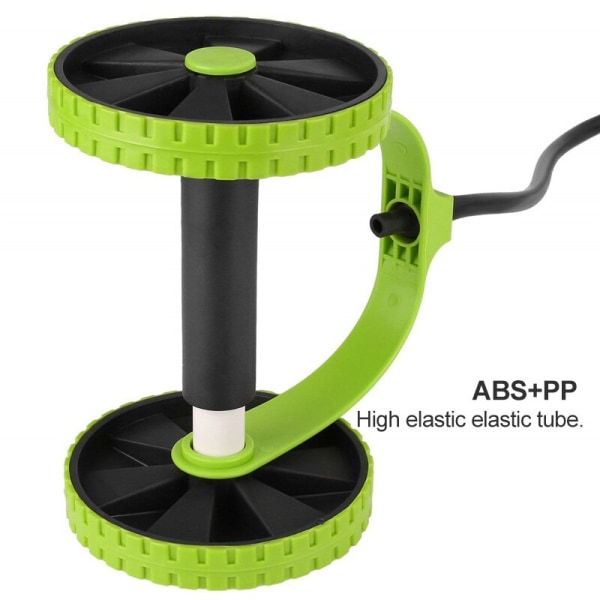 Abdominal Exerciser Ab Roller Wheel Resistance Ban Green