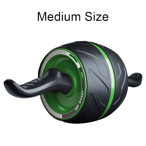 Abdominal Wheel Roller Automatisk Rebound Core Musc Red