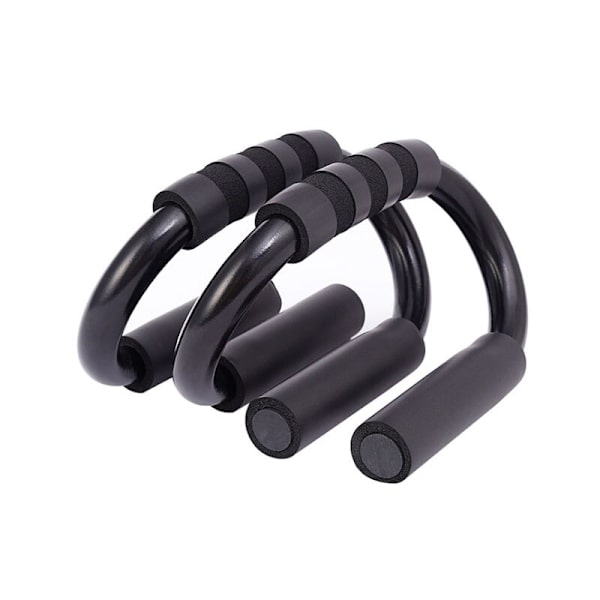 AB Wheel Push Up Bar Träning Hem gymutrustning f Red