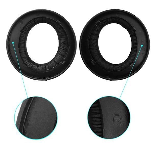 Sony CECHYA-0083 Öronkuddar för Sony Gold trådlöst headset Gamer-hörlurar PS4 Ersättande öronkuddar Öronkuddar Kuddar Tillbehör black