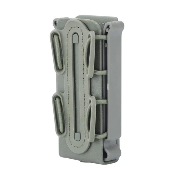 Taktisk 9 mm pistol magasinsväska med Molle Clip Snabbkoppling för Glock 17 19 Beretta M9 Fastmag Hållare Militär jaktutrustning Green
