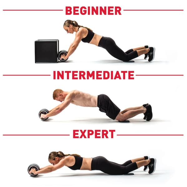 Ab Carver Pro Roller för Core Workouts Inkluderar Bo