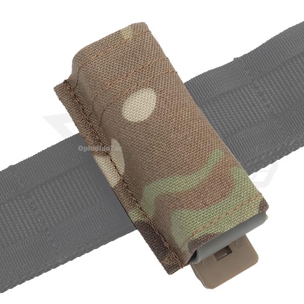 OphidianTac FAST 9MM/1911 Single Magazine Pouch Tactical MOLLE Mag Pouch med Quick Release Kydex Insert för GLOCK M9 P226 HK USP 1911-BK
