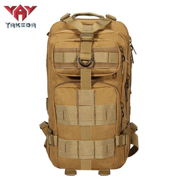 Yakoda 3P Tactical Backpack Outdoor Sports Camouflage Bag 26L Vandringsryggsäck Military Fan Travel Bag Black Python Pattern