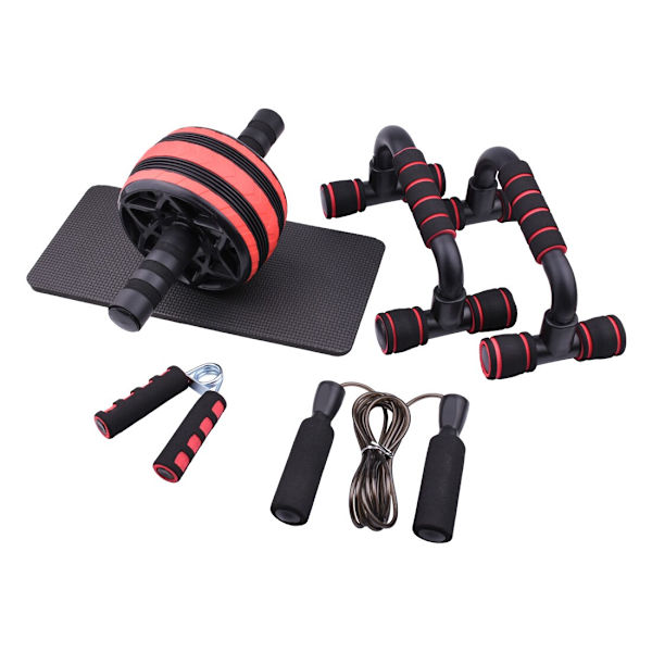 AB Roller Power Wheels Machine Push up Bar Skippin Purple