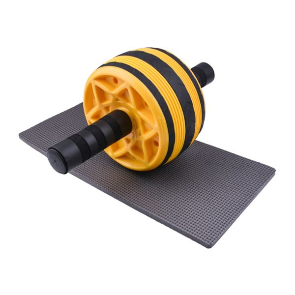 AB Roller Power Wheels Machine Push up Bar Skippin Yellow