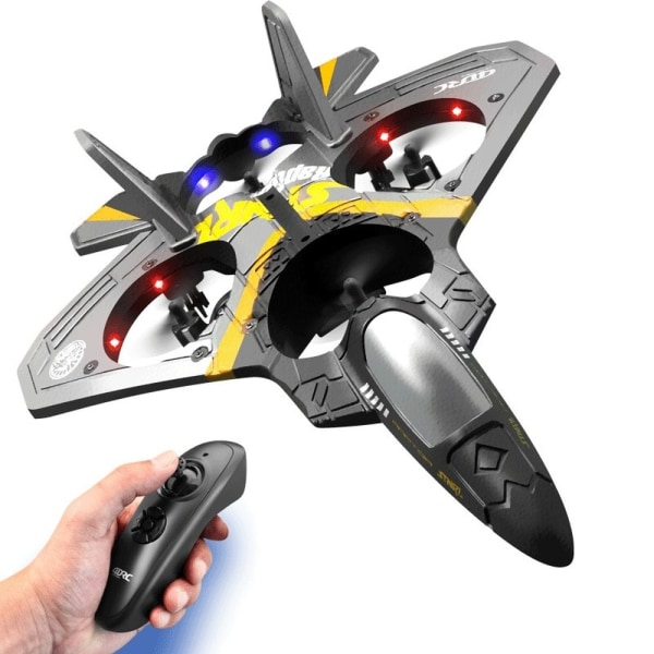 V17 Gravity Sensing Rc Plane Flygplan Segelflygplan Radiokontroll Helikopter EPP Foam Fjärrstyrda flygplansleksaker för pojkar Barn V25-RD-1Bat With 4K