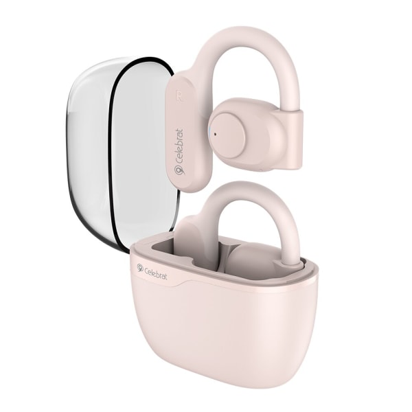 W40 Open-Ear-hörlurar In-Ear Sports Wireless Hea Pink