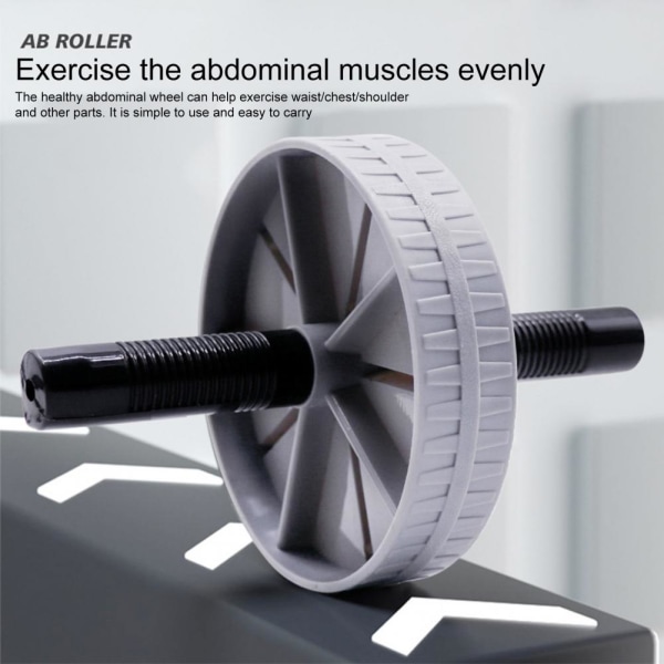 Användbar Steel Pipe Abdominal Fitness Gym Exercise R Grey