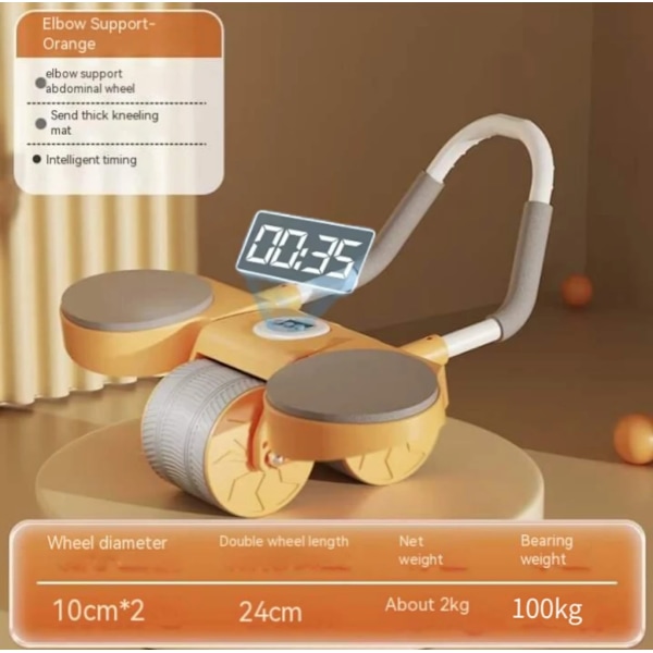 6 i 1 ab Grossist Räkna den elektroniska skärmen Wheel Roller Kit Automatisk Rebound Wheel Roller För bukträning