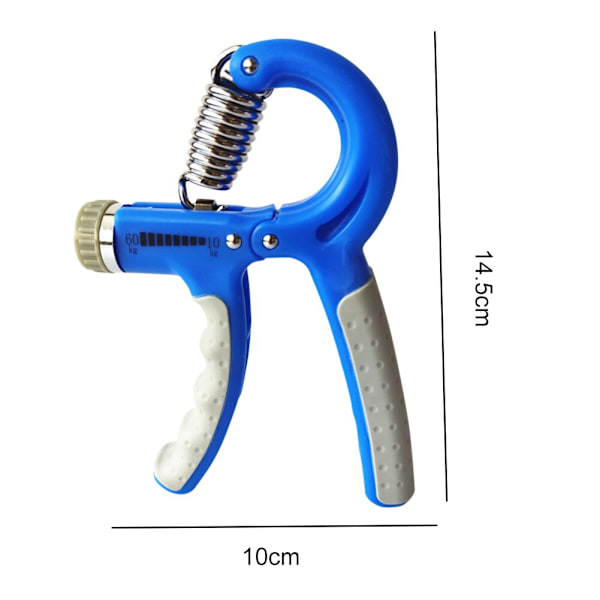 Räknedynamometer Handgrepp Fitness Handgrepp 5-60 kg Handträning Gripper Gymutrustning Handledsrehabiliteringsutvecklare 10-60KG Blue5