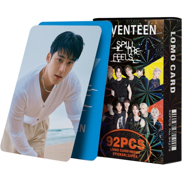 Kpopbp Seventeen Spill The Seventh Album Fotokort 60 st