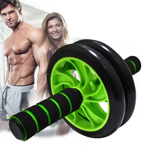 Nytt Ab Wheel Abs Roller Abdominal Exerciser Home G Sky Blue
