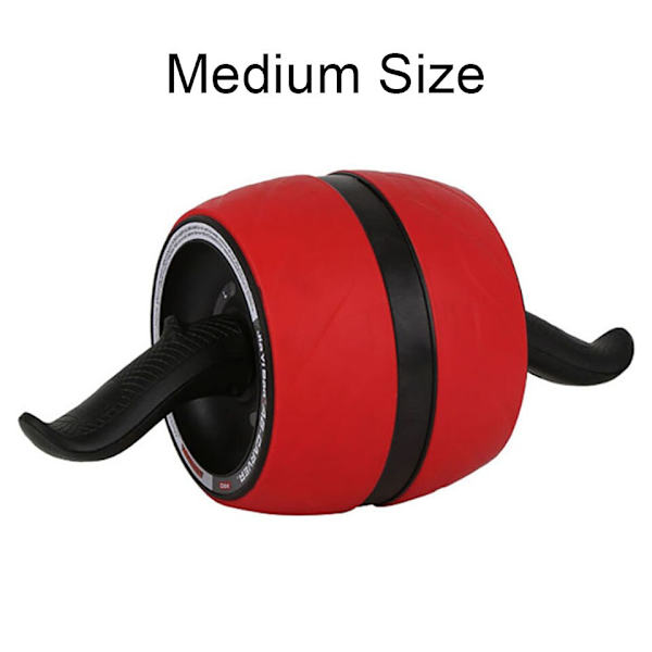 Abdominal Wheel Roller Automatisk Rebound Core Musc Orange