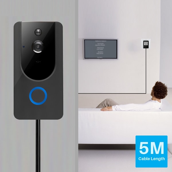 18V AC- power 220V-240V Transformatorladdare för Wifi Trådlös videodörrklocka IP-kamera Videointercomring UK Plug