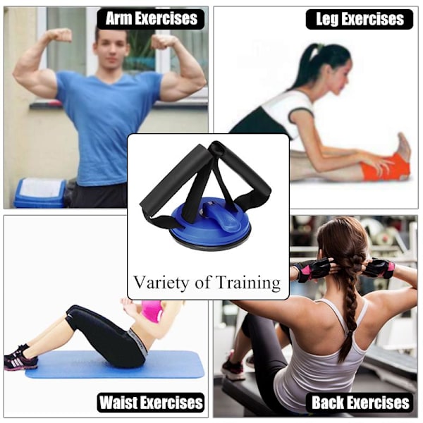 Gym Workout Buken Curl Träning Sit-ups Push-u Orange